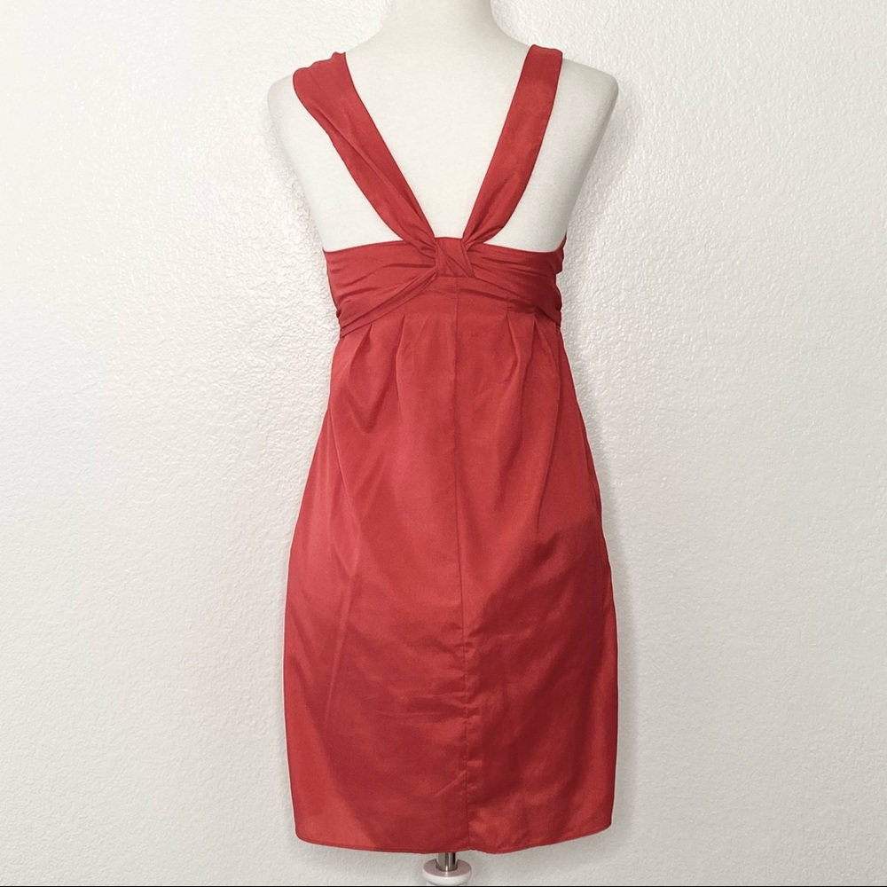 BANANA REPUBLIC Coral Wrap Dress - Picture 2 of 9